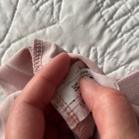 Pink Pleated Midi Skirt - Picture 5 of 5